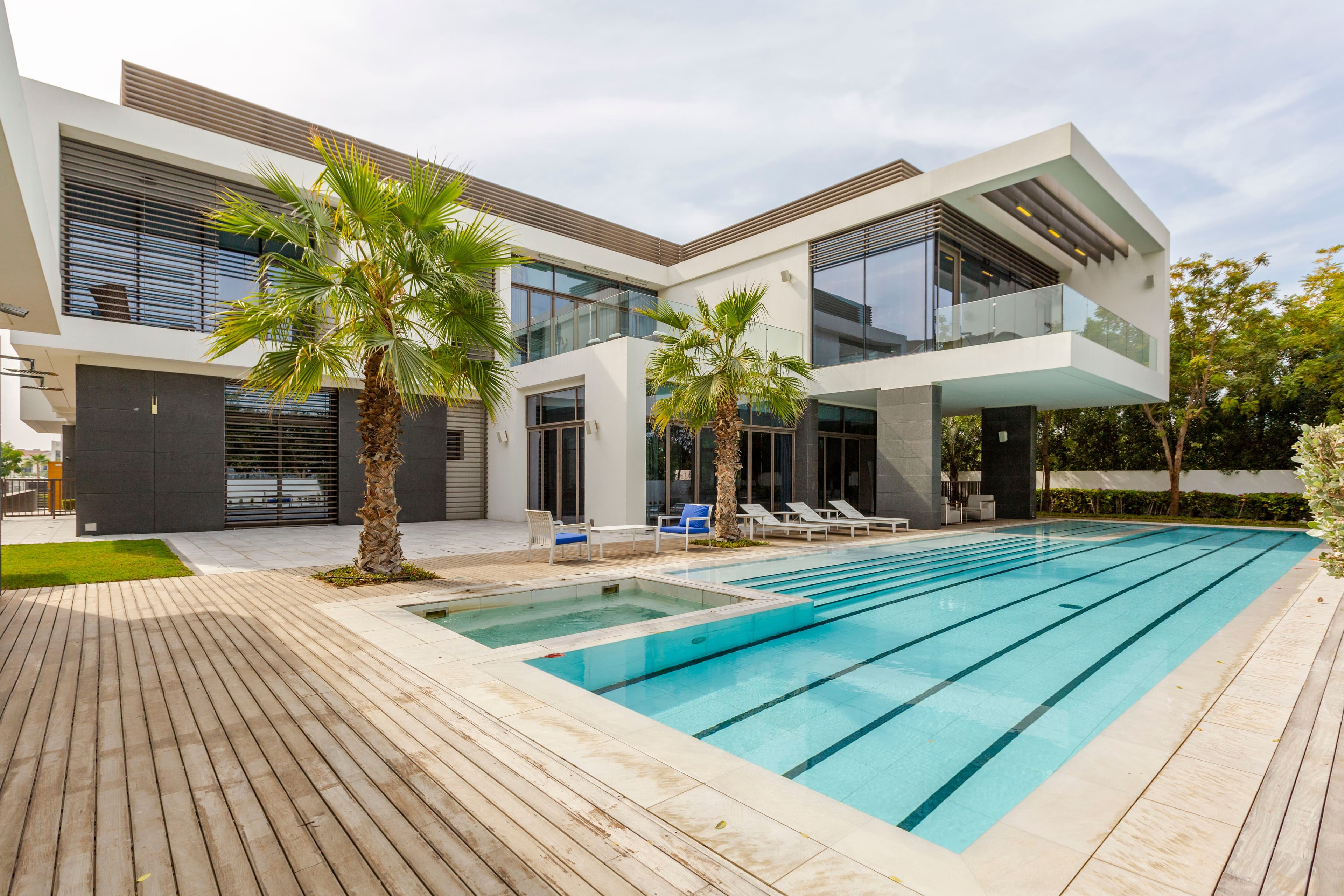 Contemporary Mediterranean villa with private pool